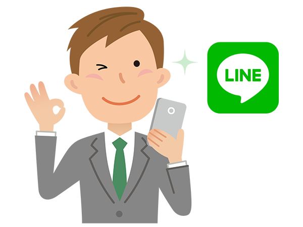 物件市場のIT重説:スマートフォンとLINEアプリがあればOK